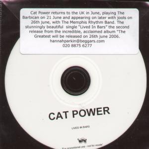 Cat Power - Lived In Bars - Cdr