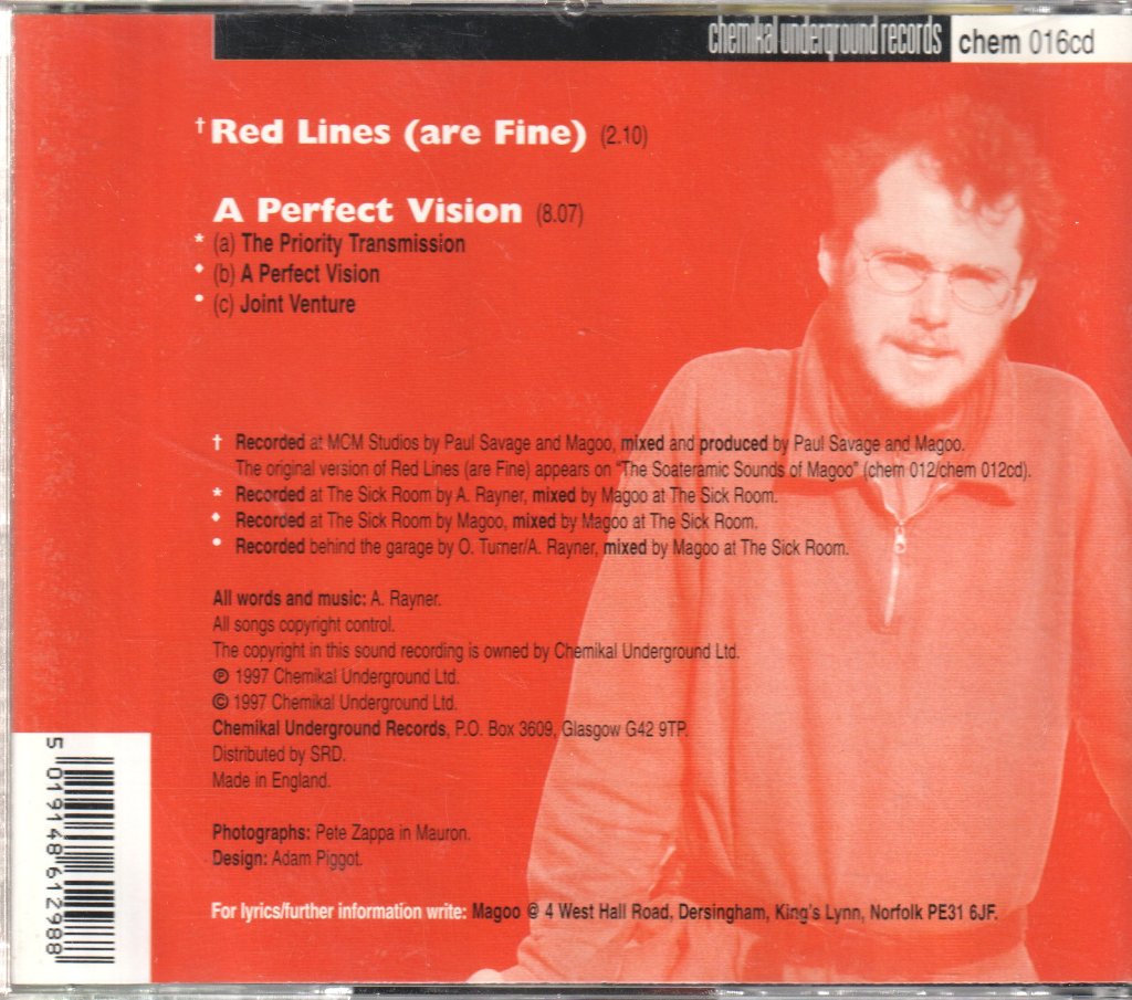 Magoo - Red Lines Are Fine - Cd