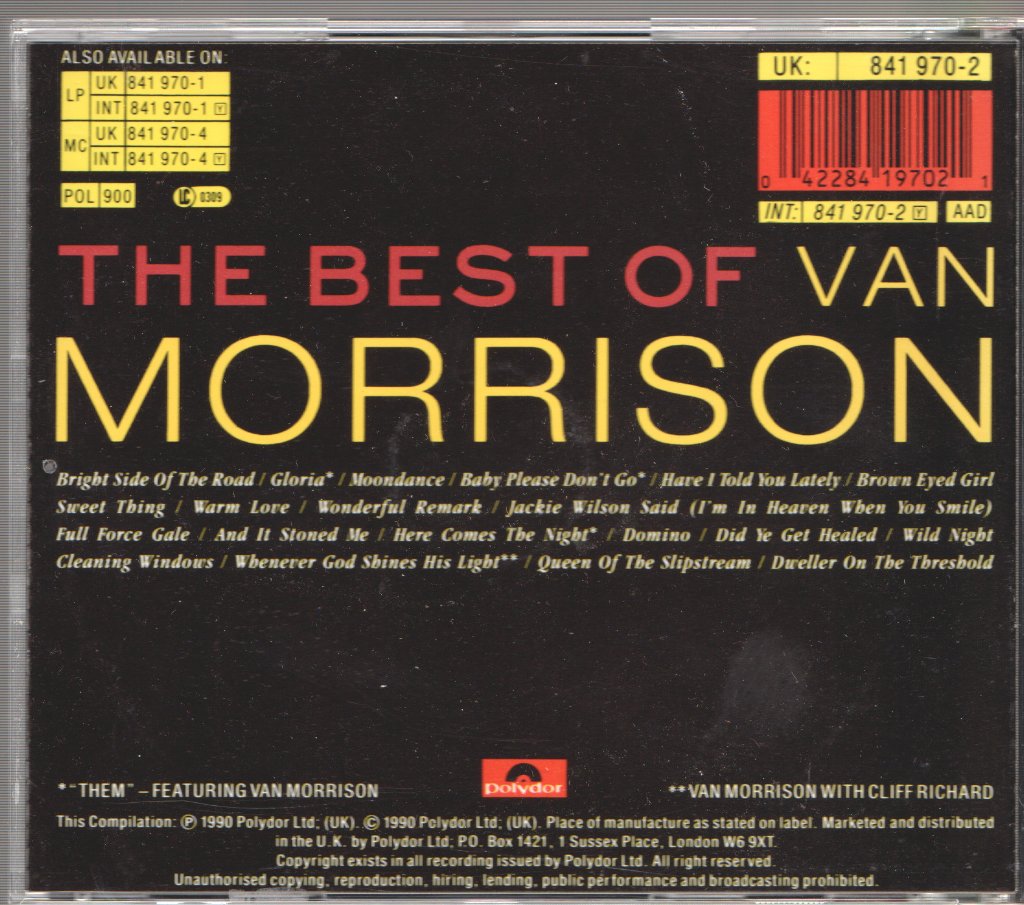 Van Morrison - Best Of Van Morrison - Cd