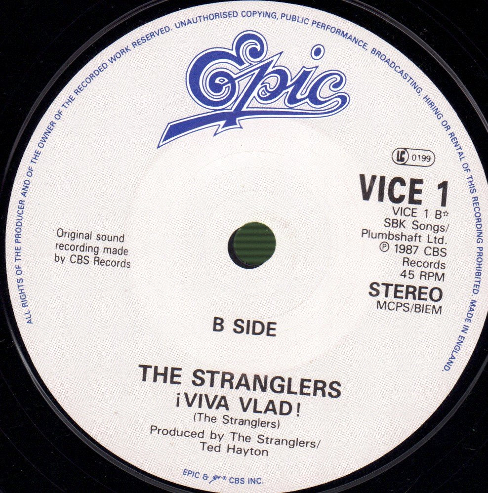 Stranglers - All Day And All Of The Night - 7 Inch