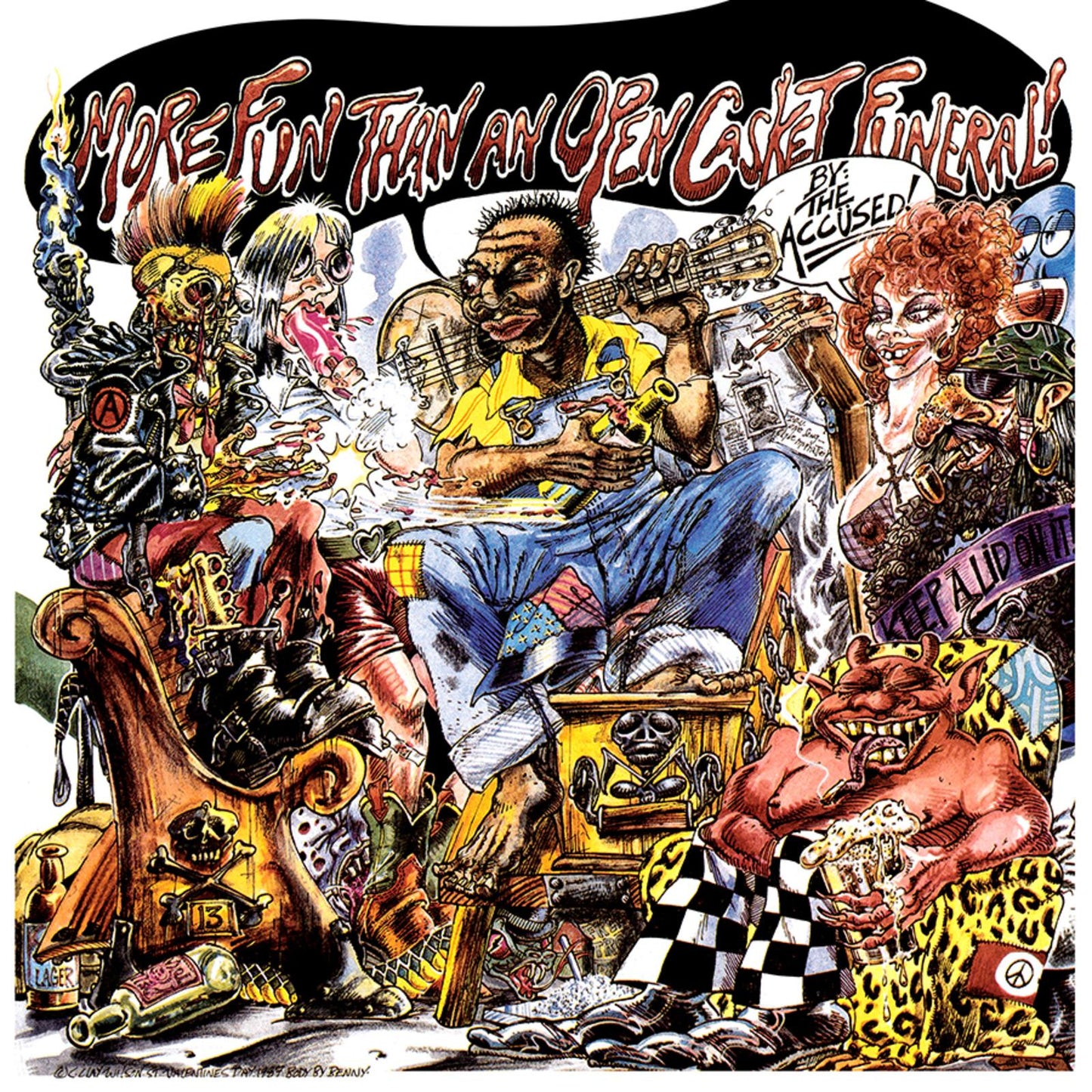 Accused - More Fun Than An Open Casket Funeral - Lp