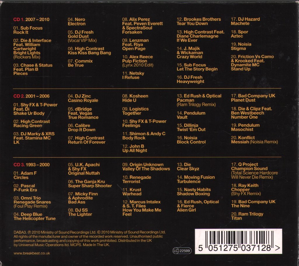 Various Artists - Drum & Bass Arena: Anthology - Cd Set