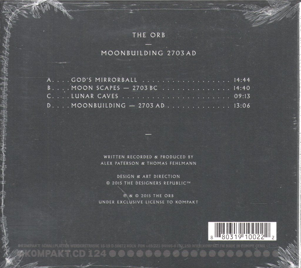 ORB - Moonbuilding 2703 AD - Cd