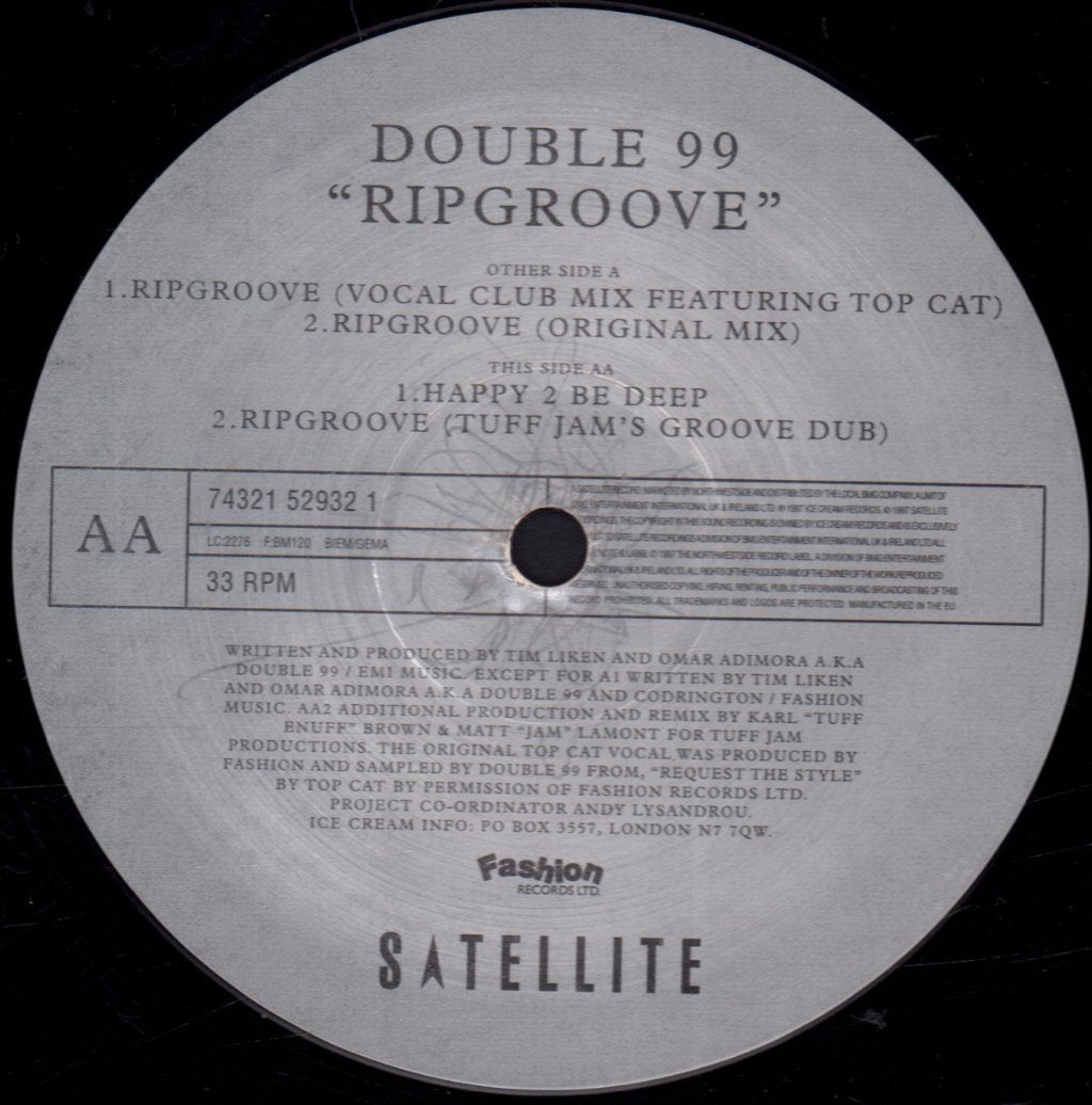 Double 99 - Ripgroove - 12 Inch