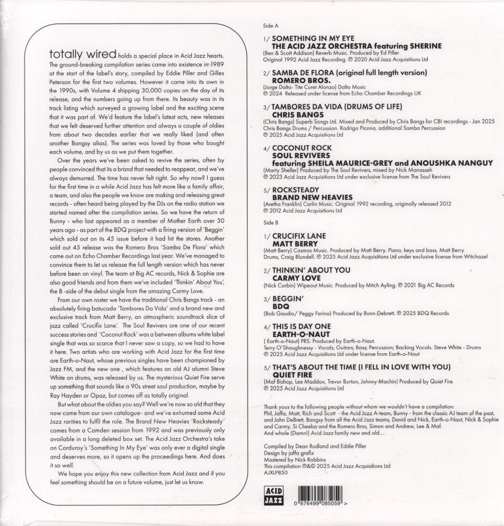 Various Artists - Totally Wired... A New Collection From Acid Jazz - Lp