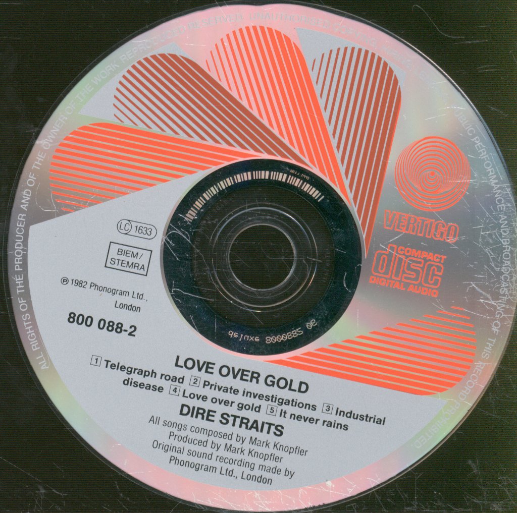 Dire Straits - Love Over Gold - Cd