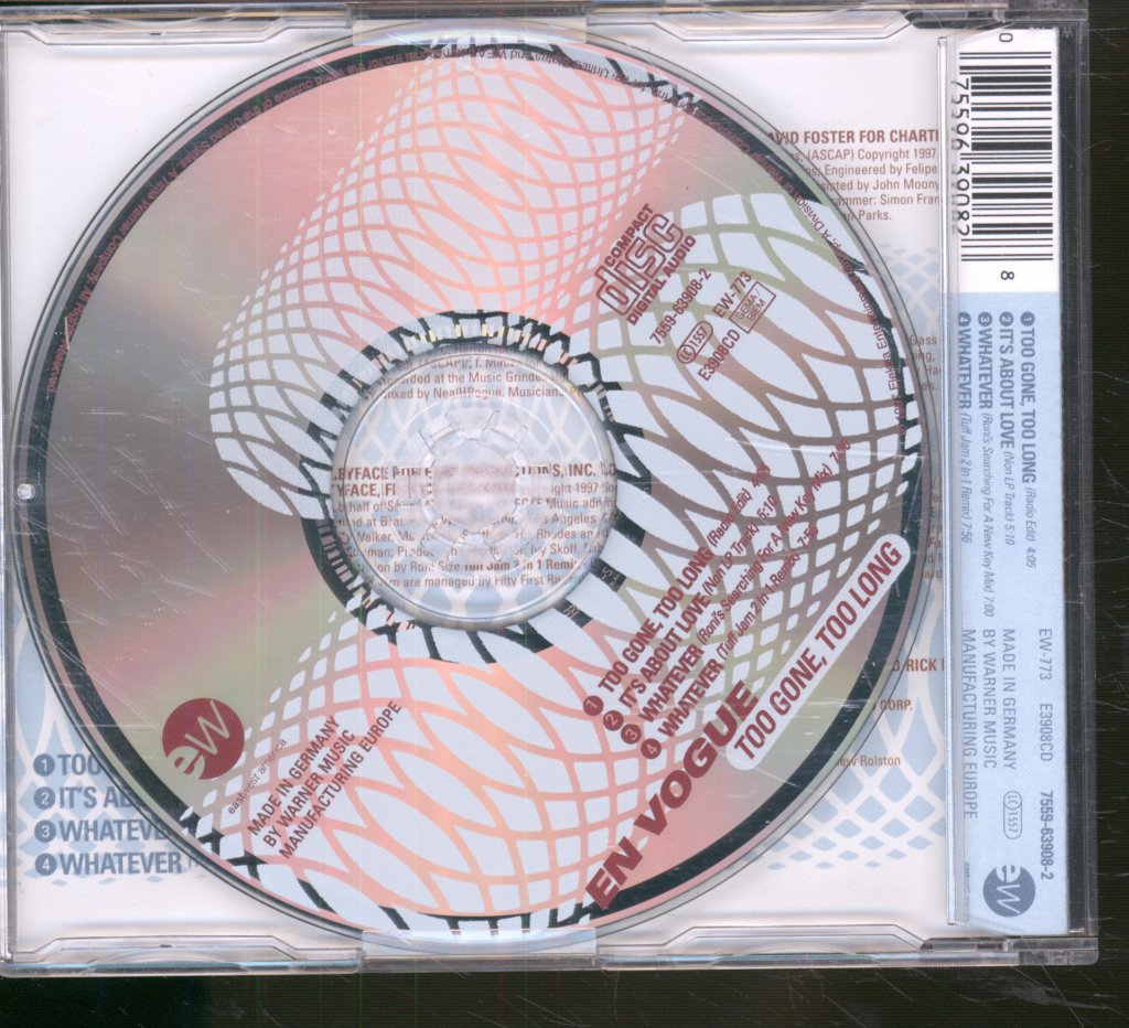 En Vogue - Too Gone, Too Long - Cd