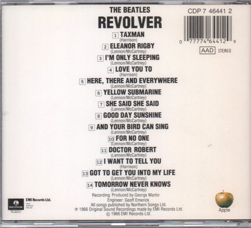 Beatles - Revolver - Cd