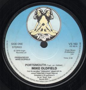 Mike Oldfield - Portsmouth - 7 Inch