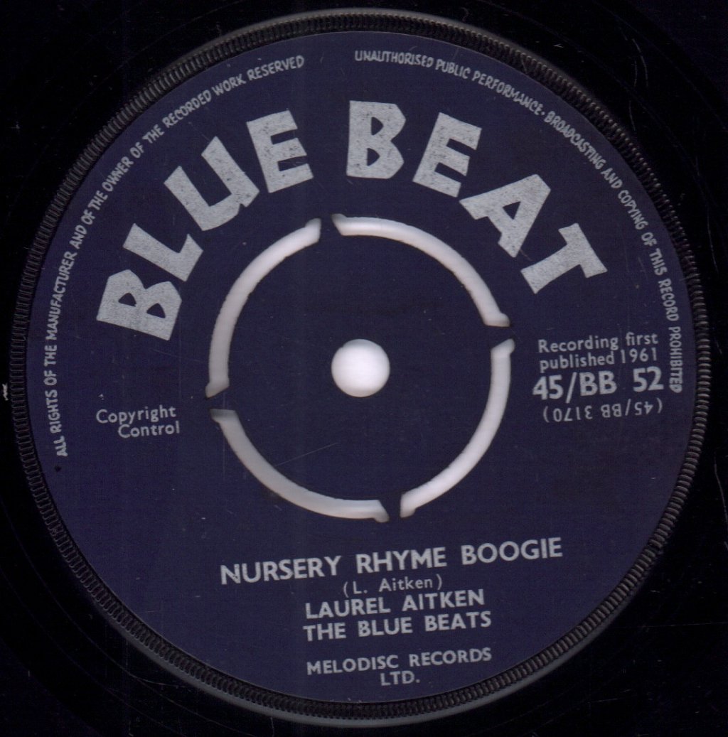 Laurel Aitken / The Blue Beats - Bouncing Woman / Nursery Rhyme Boogie - 7 Inch