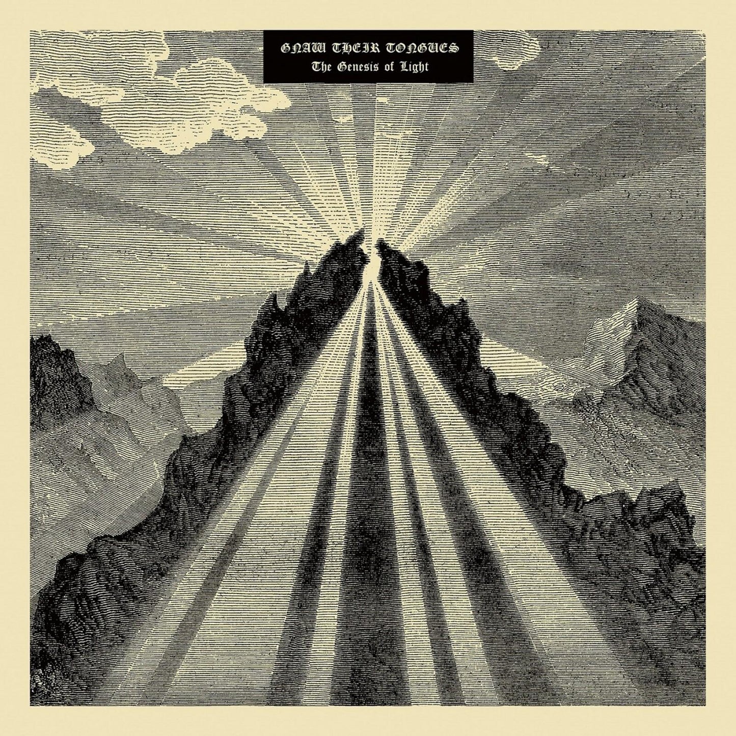 Gnaw Their Tongues - Genesis of Light - Cd