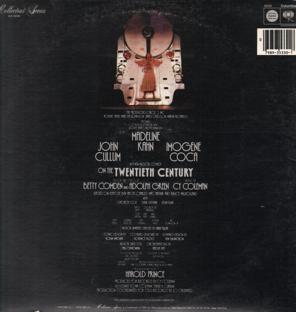 Various Artists - On The Twentieth Century - Original Cast Recording - Lp