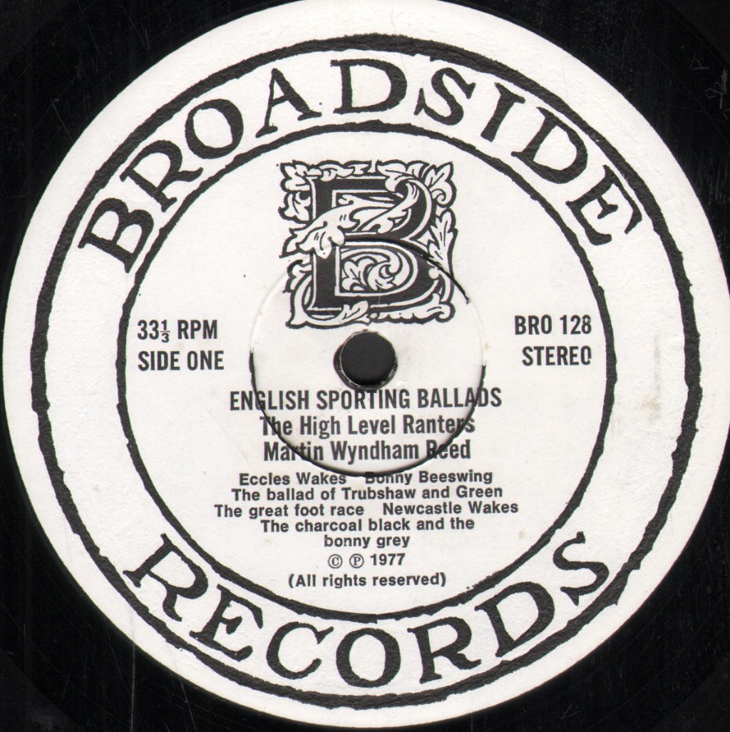 High Level Ranters - English Sporting Ballads - Lp