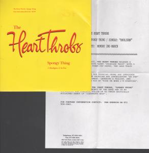 Heart Throbs - Spongy Thing - 7 Inch