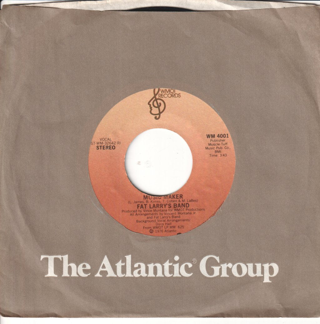 Fat Larry's Band - Center City - 7 Inch