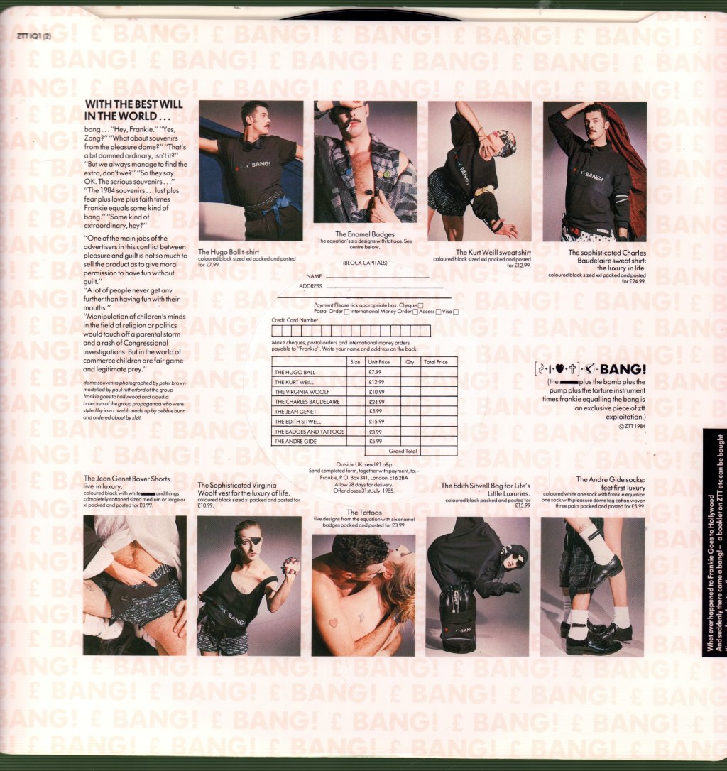 Frankie Goes To Hollywood - Welcome To The Pleasuredome - Double Lp