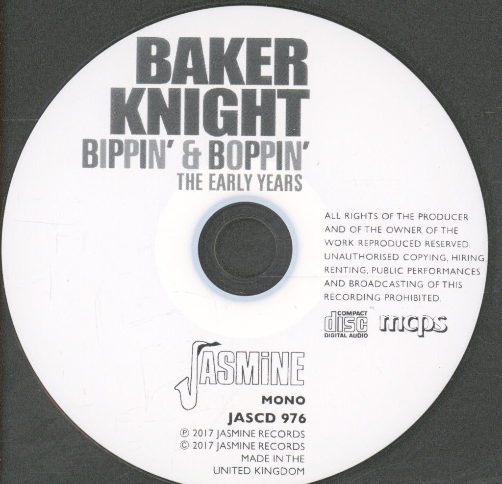Baker Knight - Bippin' & Boppin' (The Early Years) - Cdr