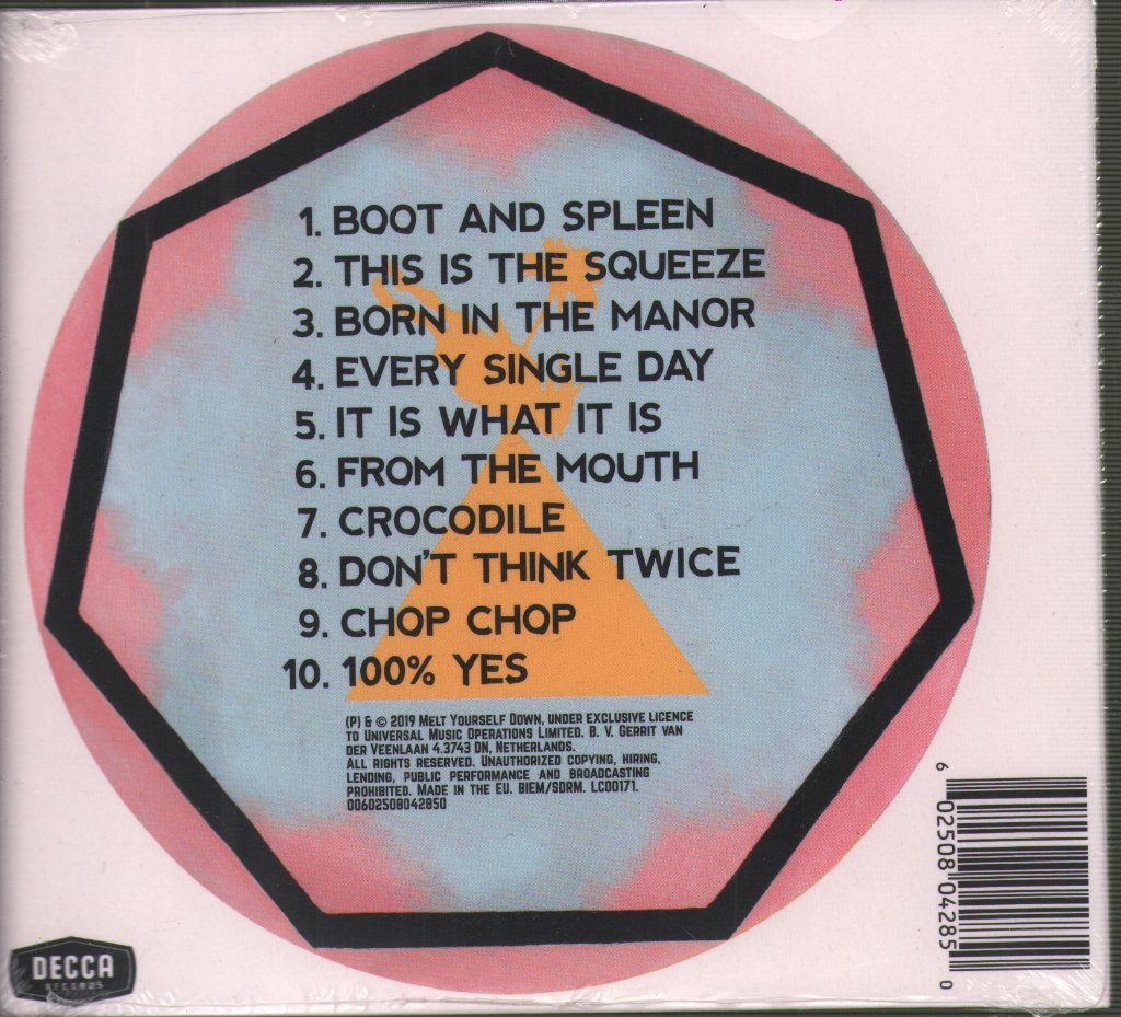 Melt Yourself Down - 100% Yes - Cd