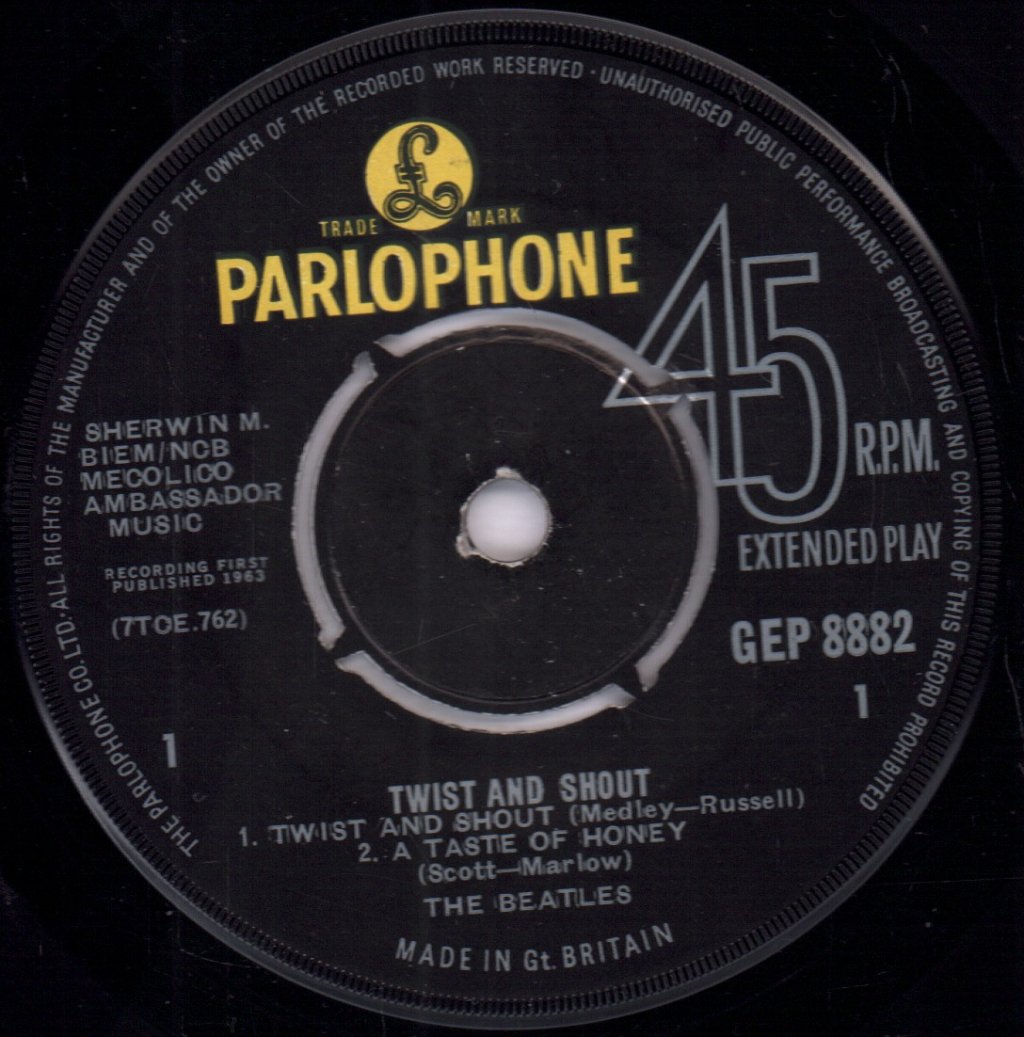 Beatles - Twist And Shout - 7 Inch
