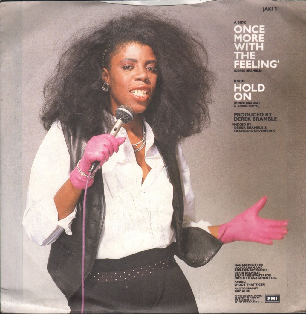 Jaki Graham - Once More With The Feeling - 7 Inch
