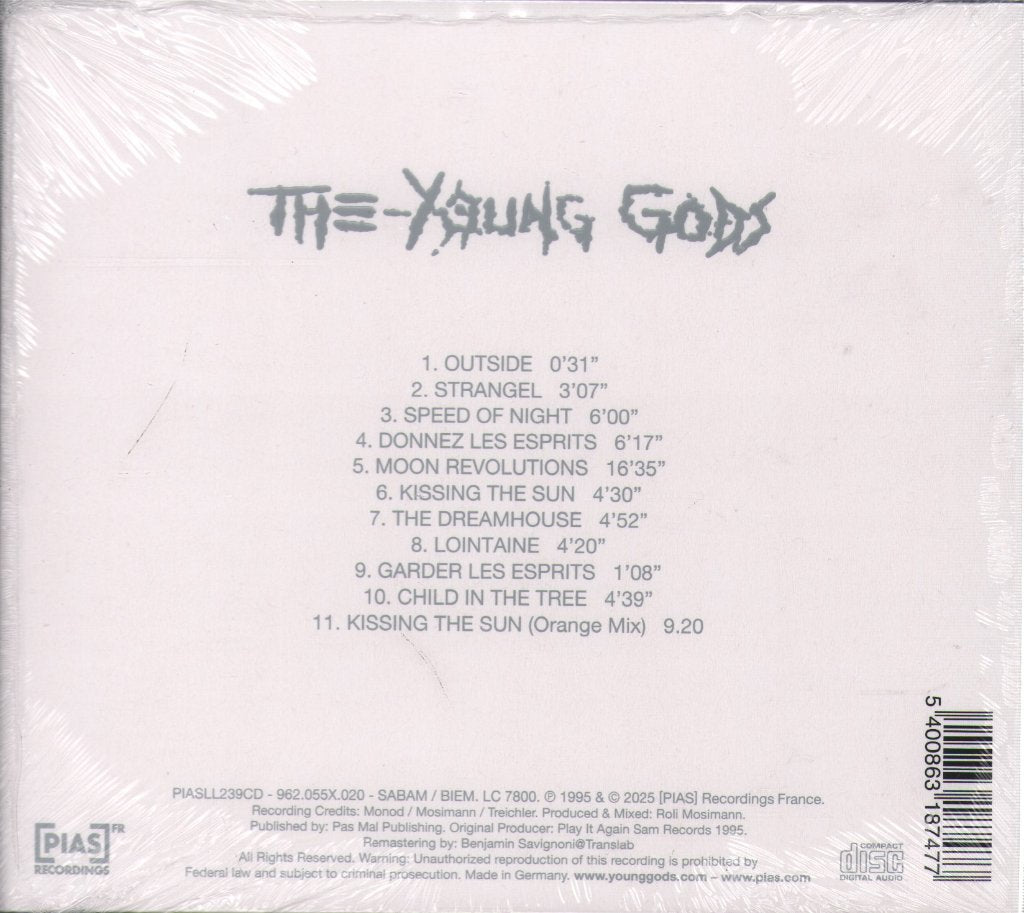 Young Gods - Only Heaven (30 Years Anniversary) - Cd