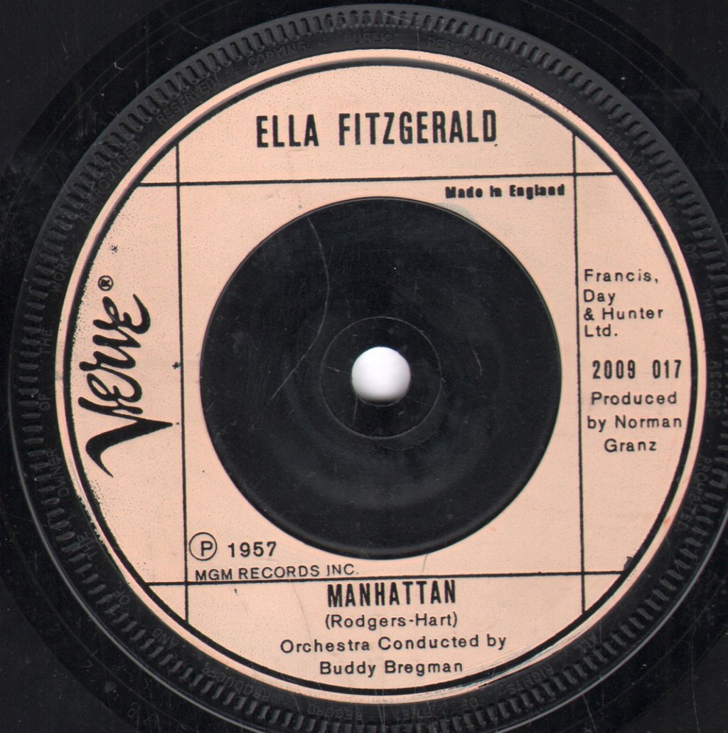 Ella Fitzgerald - Ev'ry Time We Say Goodbye - 7 Inch