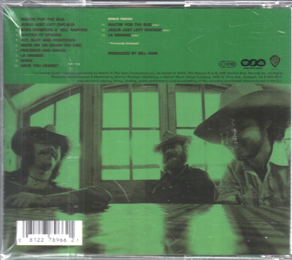 ZZ Top - Tres Hombres - Cd
