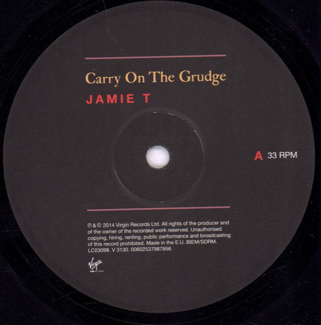 Jamie T - Carry On The Grudge - Lp