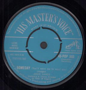 Jodie Sands - Someday - 7 Inch