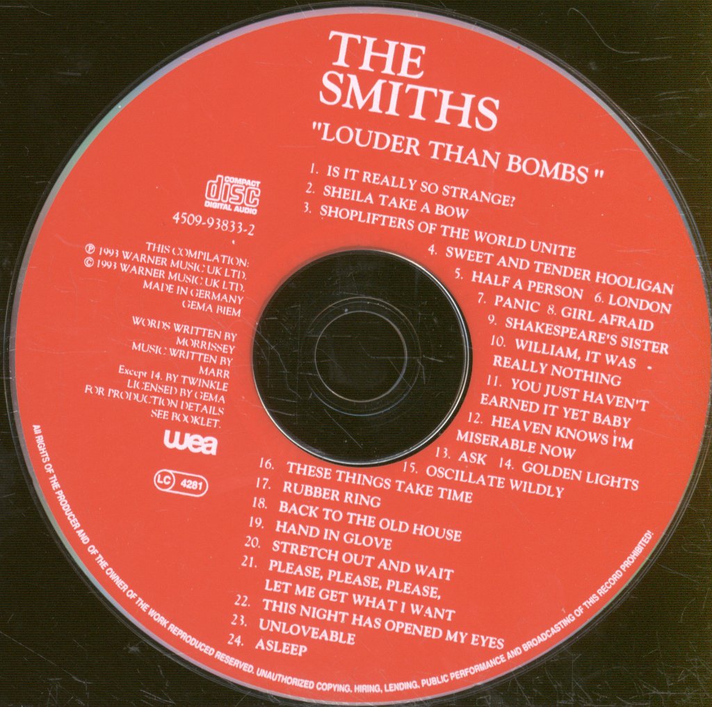 Smiths - Louder Than Bombs - Cd