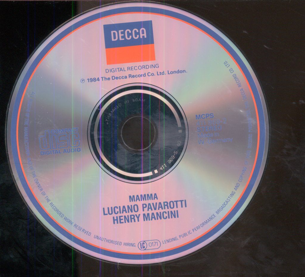 Luciano Pavarotti / Henry Mancini - Mamma - Cd