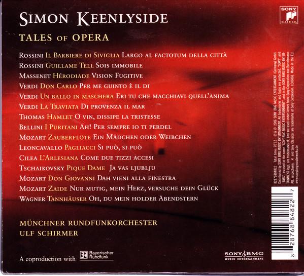 Simon Keenlyside, Münchner Rundfunkorchester, Ulf Schirmer - Tales Of Opera - Cd