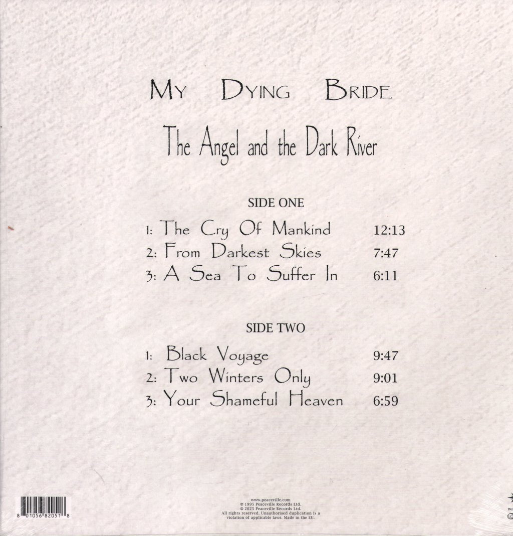 My Dying Bride - Angel & the Dark River (30th Anniversary Edition) - Lp