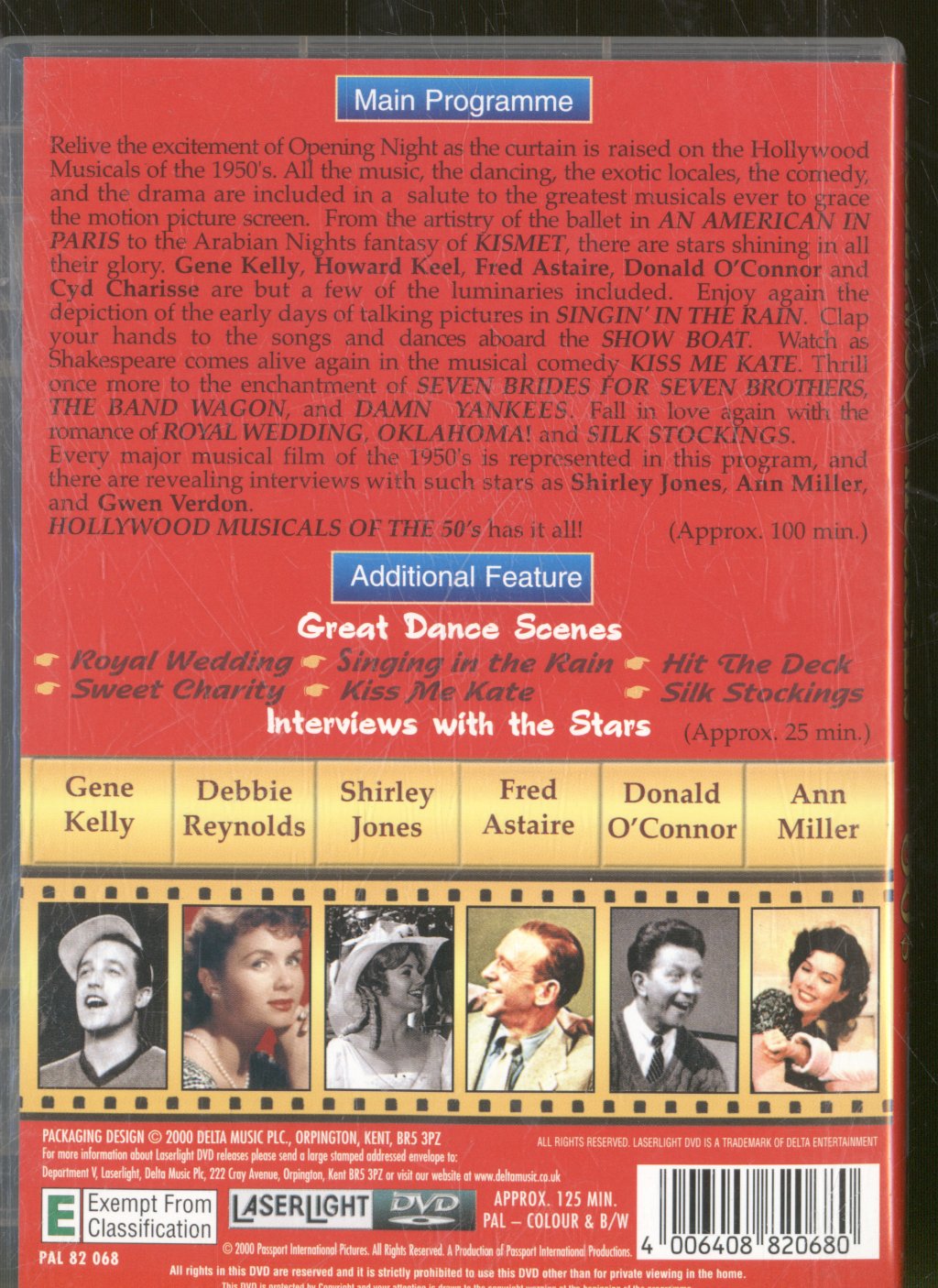 Various Artists - Hollywood Musicals of the 50s - Dvd