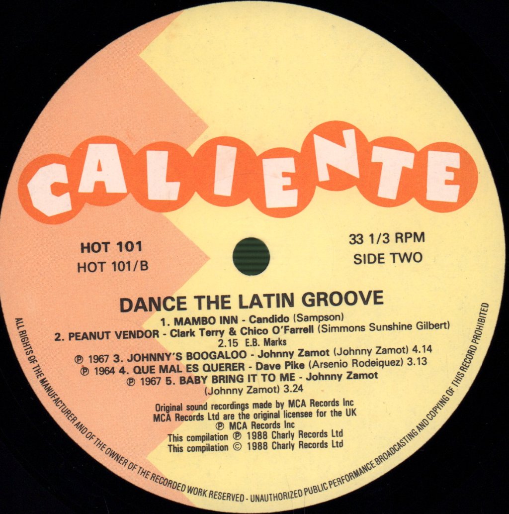 Various Artists - Dance The Latin Groove - Lp