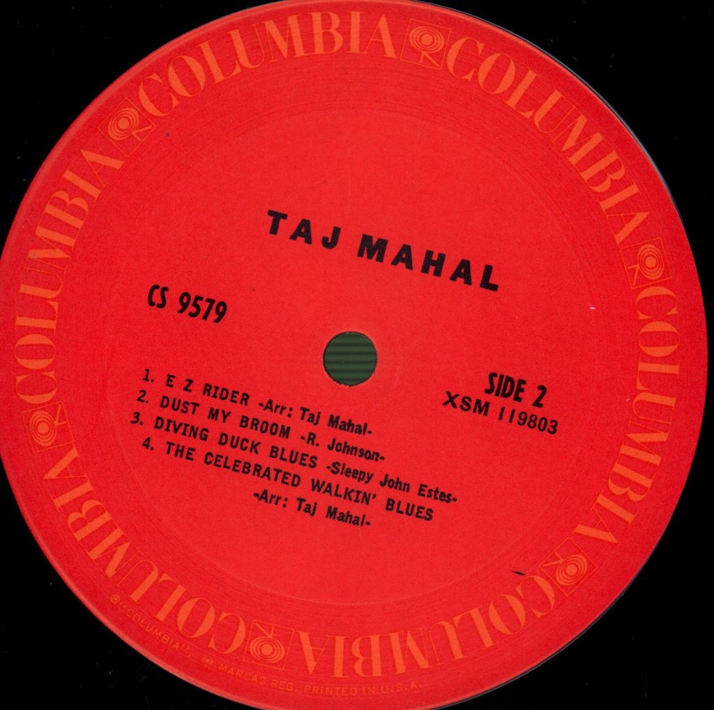 Taj Mahal - Taj Mahal - Lp