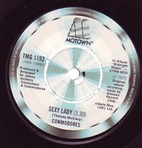 Commodores - Sexy Lady - 7 Inch