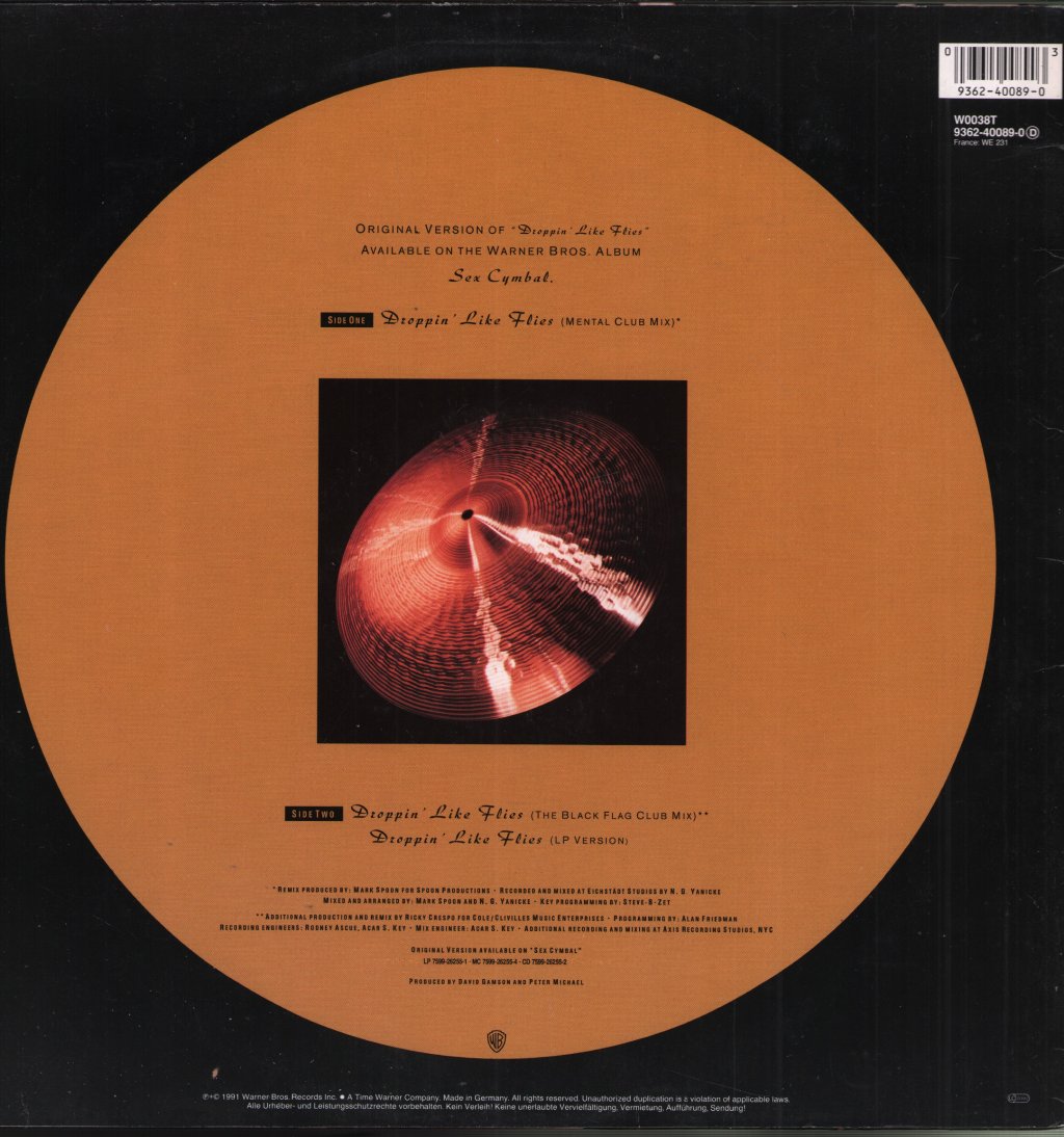 Sheila E - Droppin' Like Flies - 12 Inch