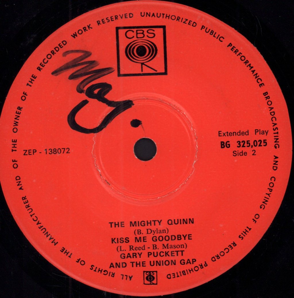 Gary Puckett & The Union Gap - Young Girl - 7 Inch