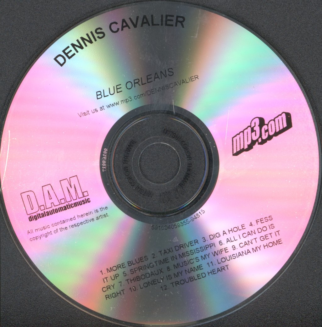 Dennis Cavalier - Blue Orleans - Cd