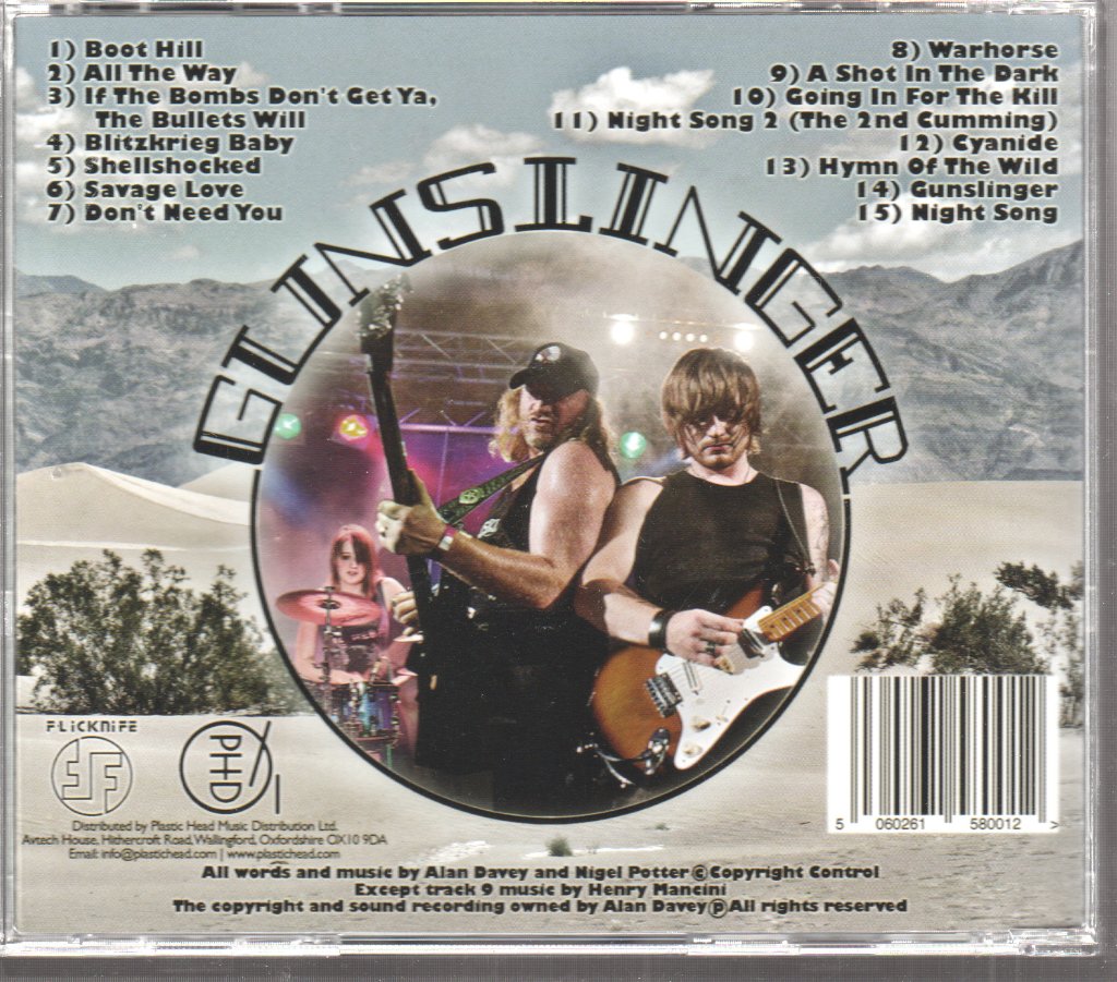 Gunslinger - Unlawful Odds - Cd