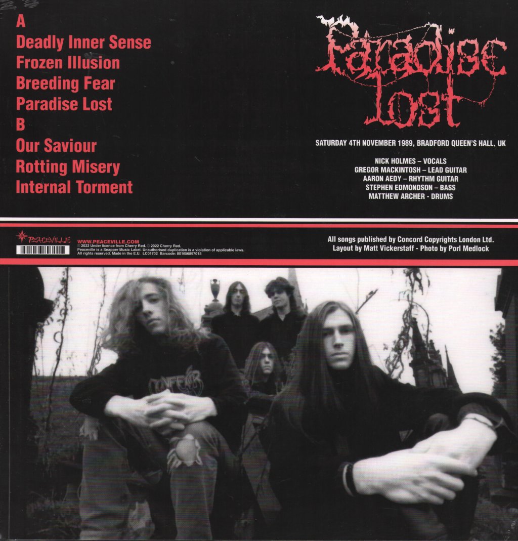 Paradise Lost (Uk Group) - Live Death - Lp