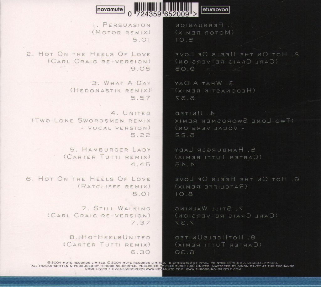 Throbbing Gristle - Mutant Throbbing Gristle - Cd