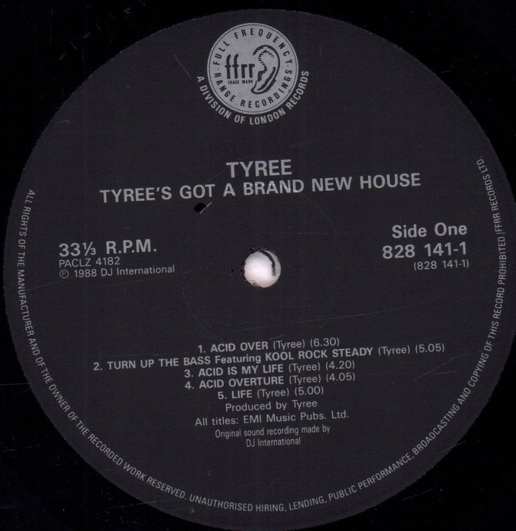 Tyree - Tyree's Got A Brand New House - Lp
