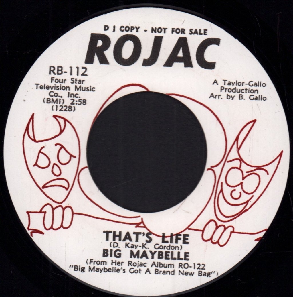 Big Maybelle - 96 Tears / That's Life - 7 Inch