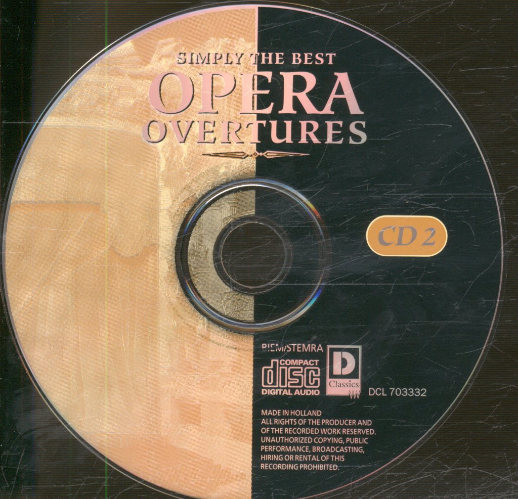 Various Artists - Simply The Best Opera Overtures - Double Cd