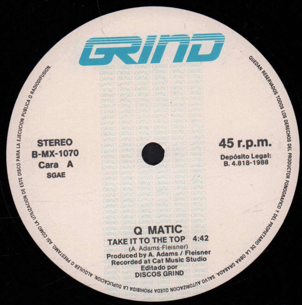 Q-Matic - Take It To The Top - 12 Inch