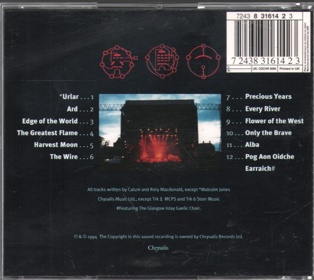 Runrig - Transmitting Live - Cd
