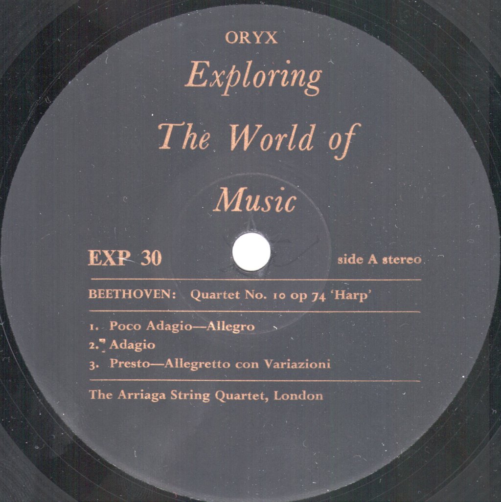 Arriaga String Quartet - Beethoven / Dvorak - String Quartets - 12 Inch