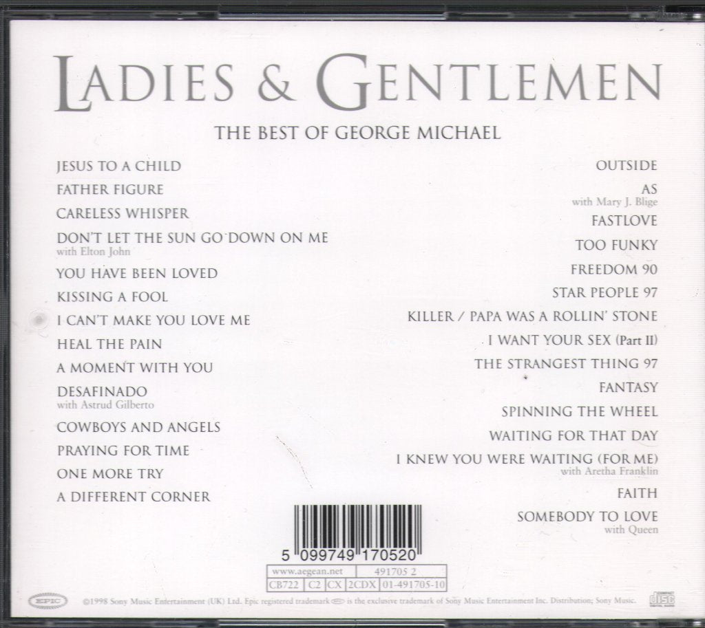 George Michael - Ladies And Gentlemen - Best Of - Double Cd